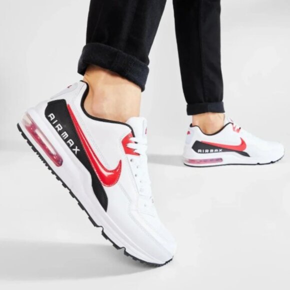 Nike Air Max LTD 3 White Red Black BV1171-100 Men's Size 10 New - Picture 7 of 7